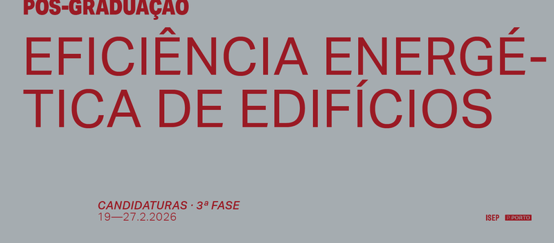 Curso de Pós-graduação Eficiência Energética de Edifícios - 3.ª Fase 